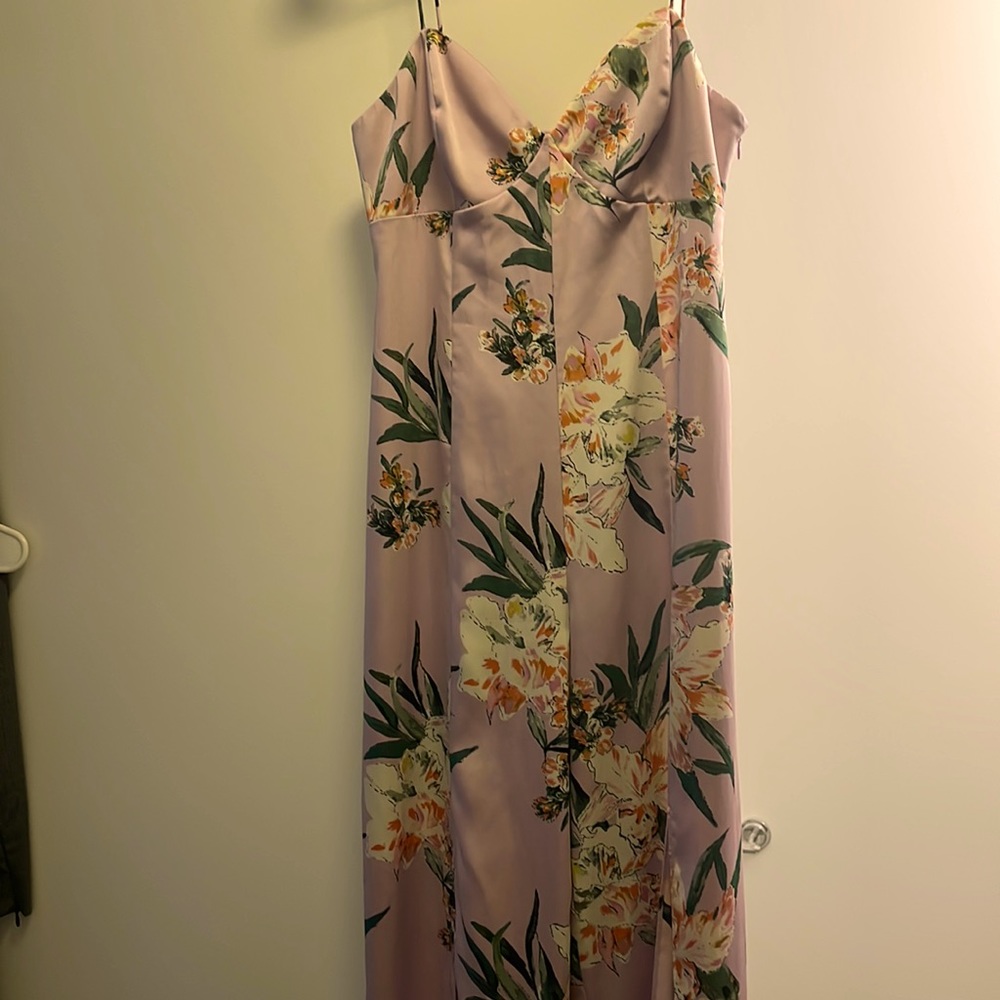 Pantsuit! Don’t let it full ya! Very cute floral style